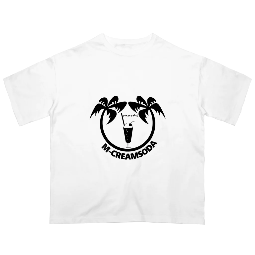 M-CREAMSODAのtropicalヤシ オーバーサイズTシャツ