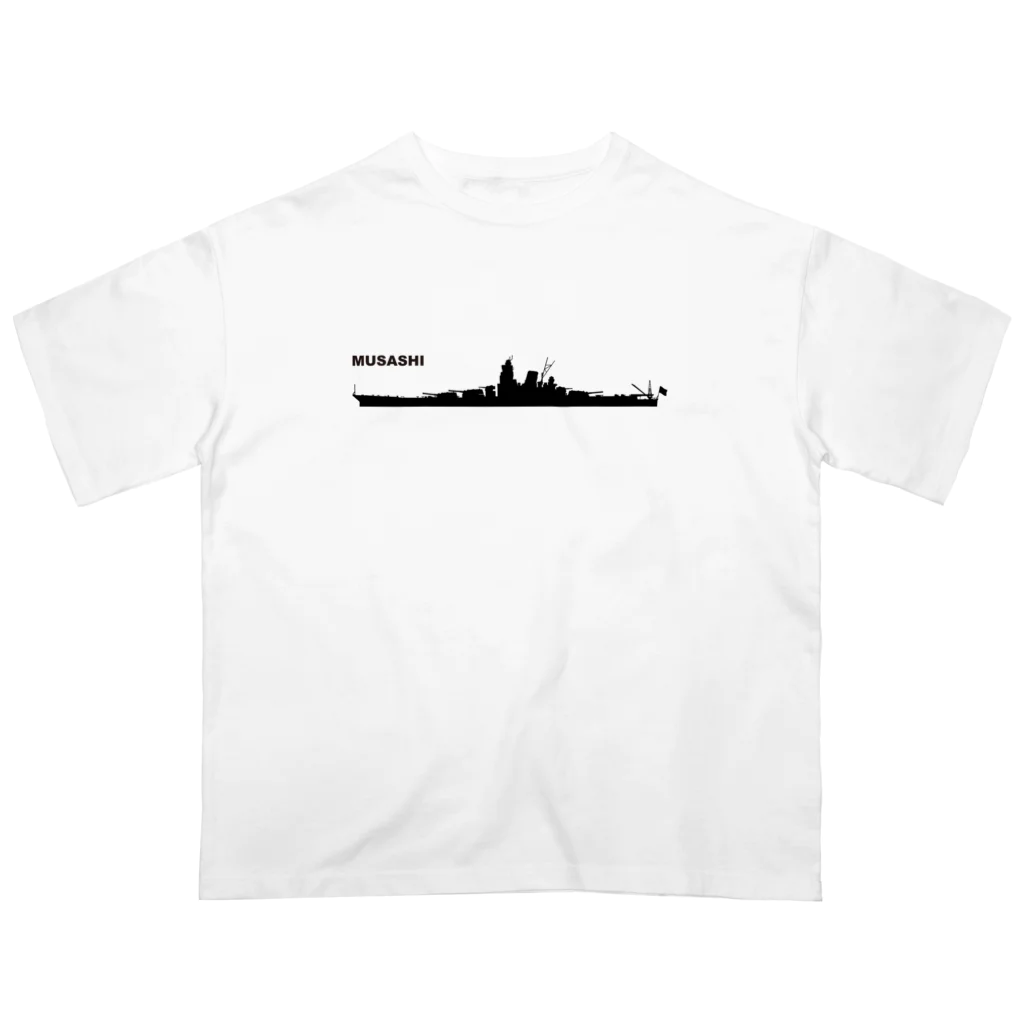 puikkoの軍艦　武蔵 Oversized T-Shirt