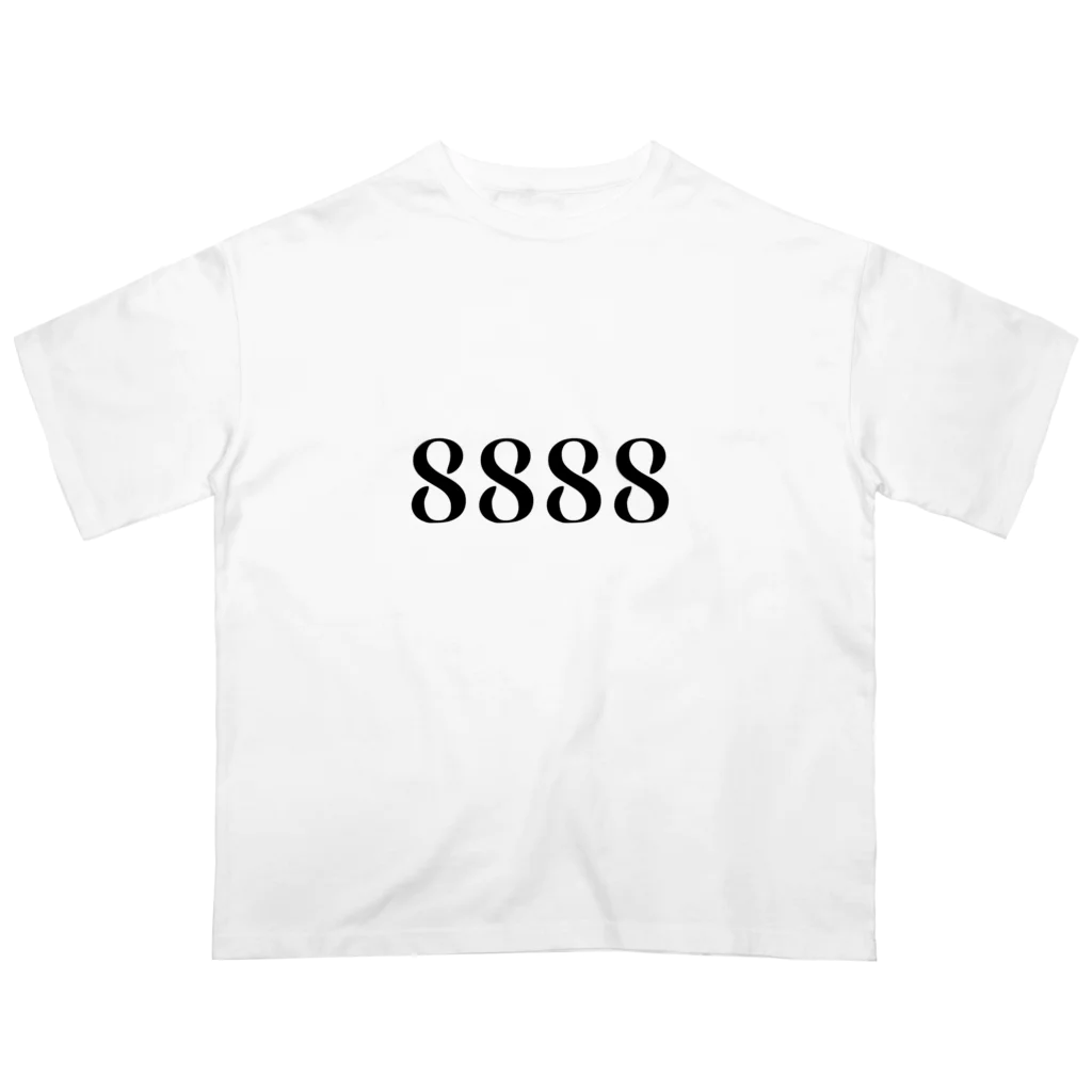 あかさたーなの8888 オーバーサイズTシャツ