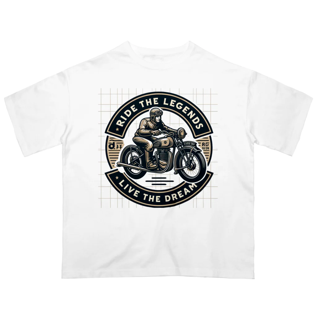 Tetsu_ZのRide the legends  Oversized T-Shirt