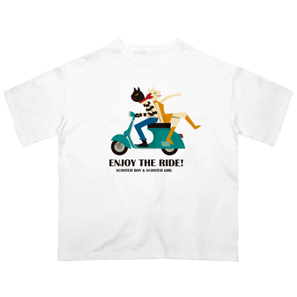 hiropo3のSCOOTER DATE Oversized T-Shirt