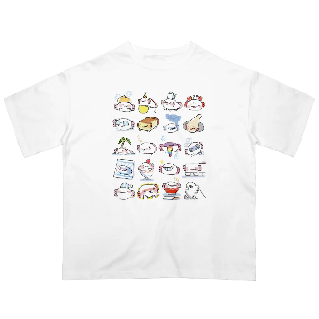 はかなシのうぱえにっき「おおいそがし」 オーバーサイズTシャツ