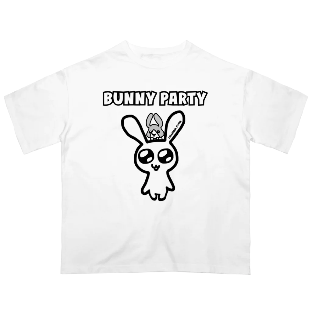 BUNNY PARTYのうさぎはぴょん Oversized T-Shirt