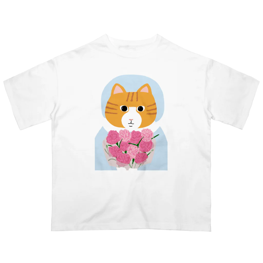 Kikuyaのめいちゃんのこもちゃん オーバーサイズTシャツ