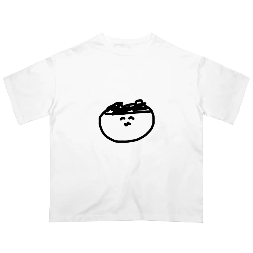 sabuchinanの太ったさぶちゃん オーバーサイズTシャツ