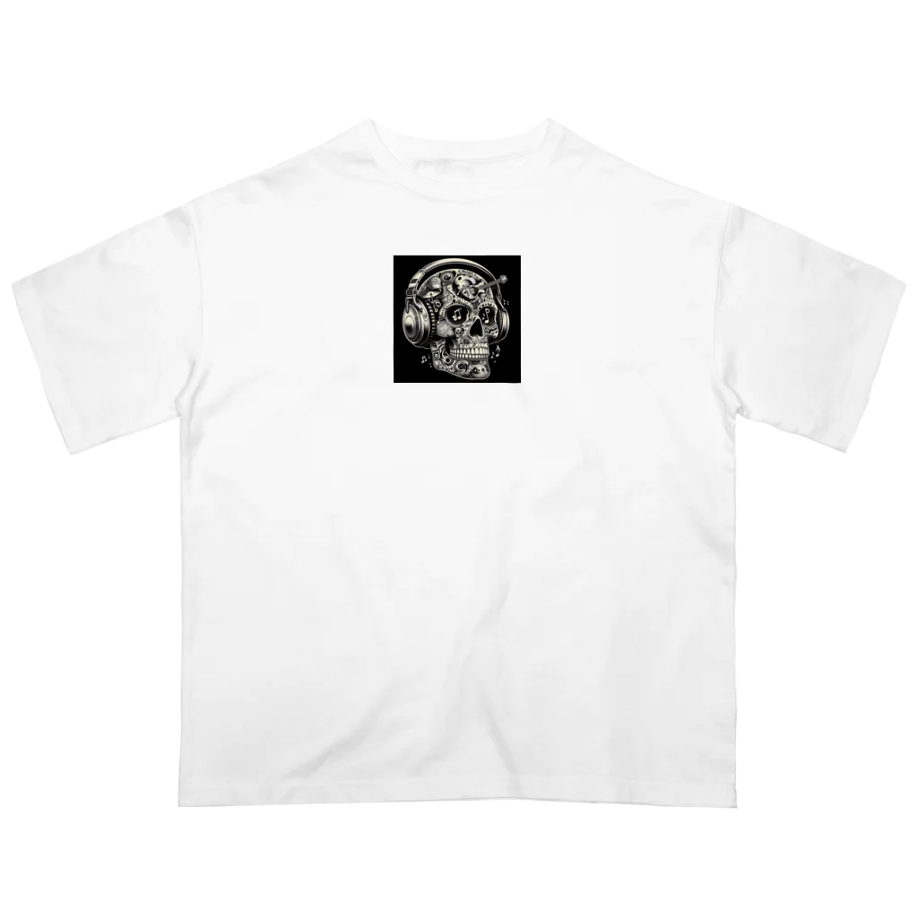 wワンダーワールドwのSKULL013 オーバーサイズTシャツ