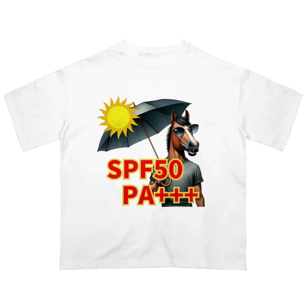 seeeeeのSPF50/PA+++ オーバーサイズTシャツ