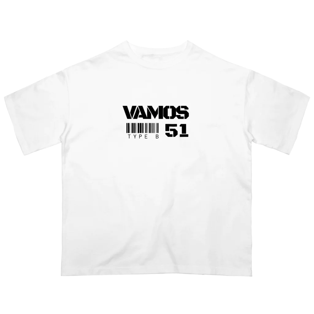 就労継続支援B型　VAMOSのロゴ4 Ver.2024 オーバーサイズTシャツ