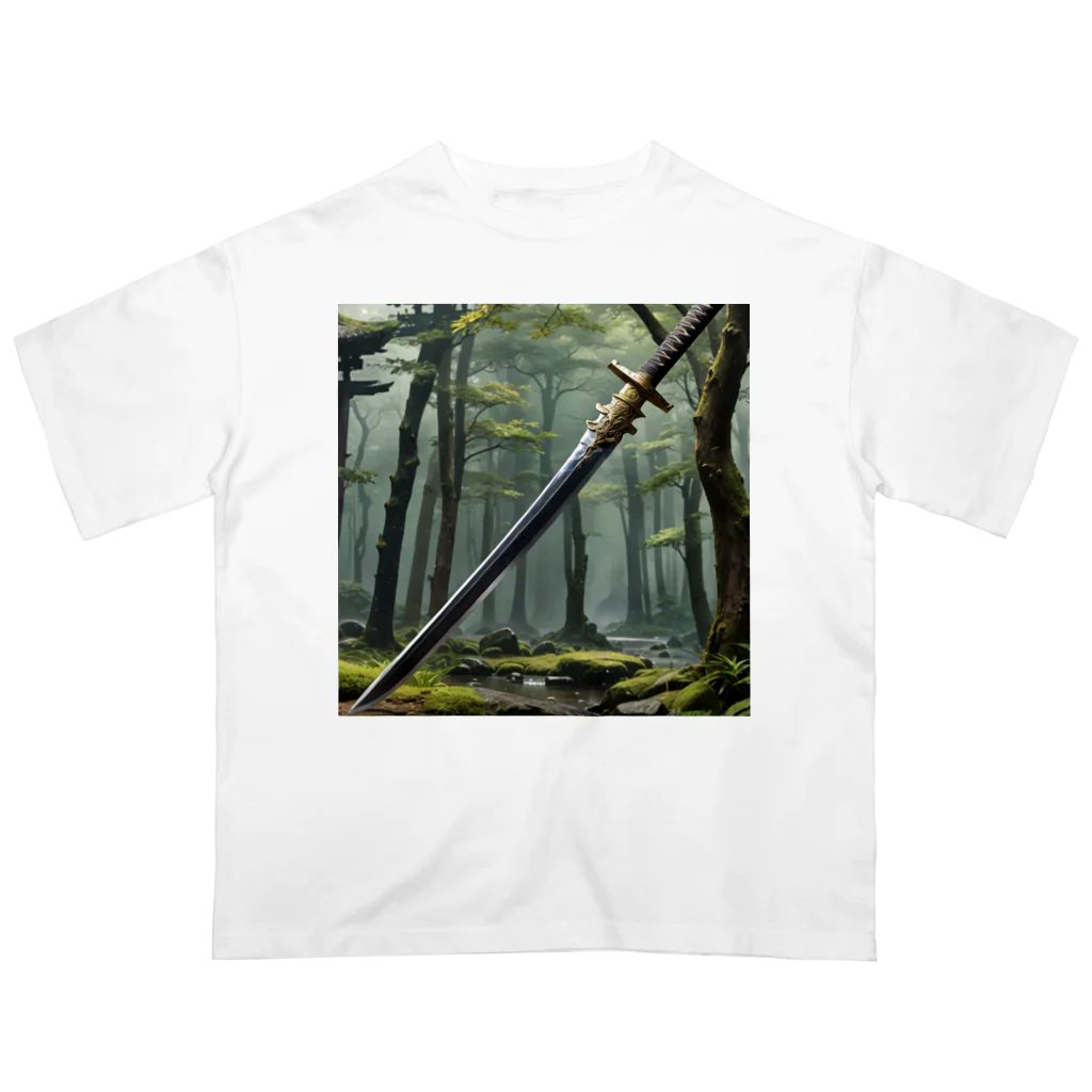 片山淳大の武器シリーズ　刀 Oversized T-Shirt