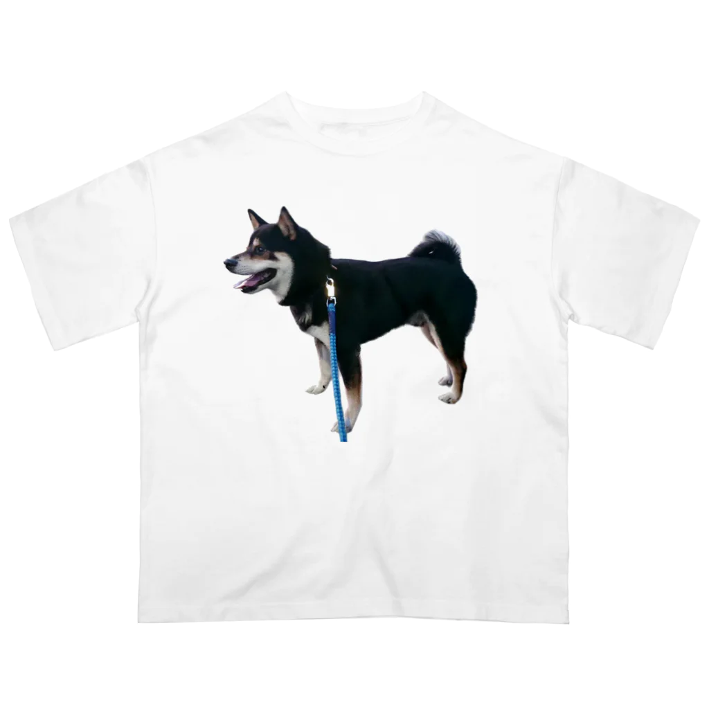 クリスタの黒芝犬 ジャック Oversized T-Shirt