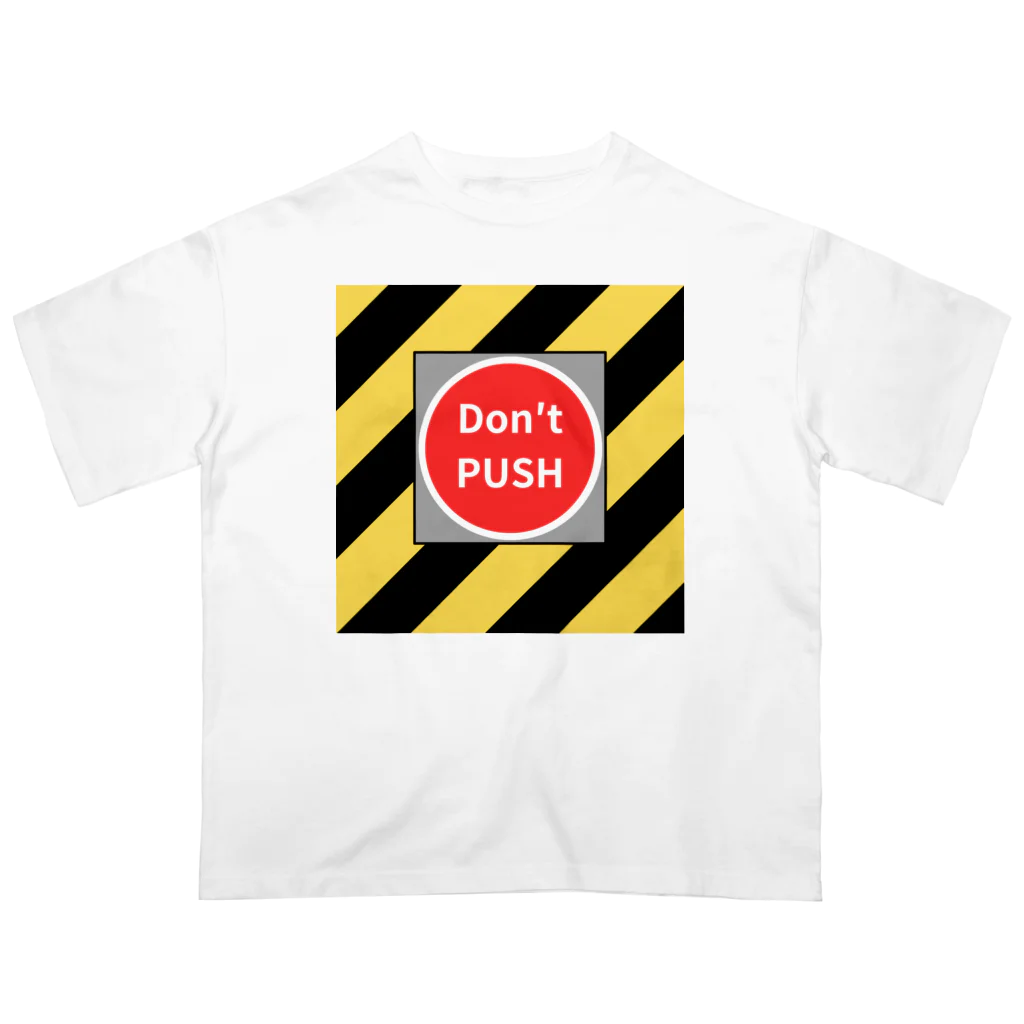 ROUTE☆ONEのDon't PUSH Oversized T-Shirt