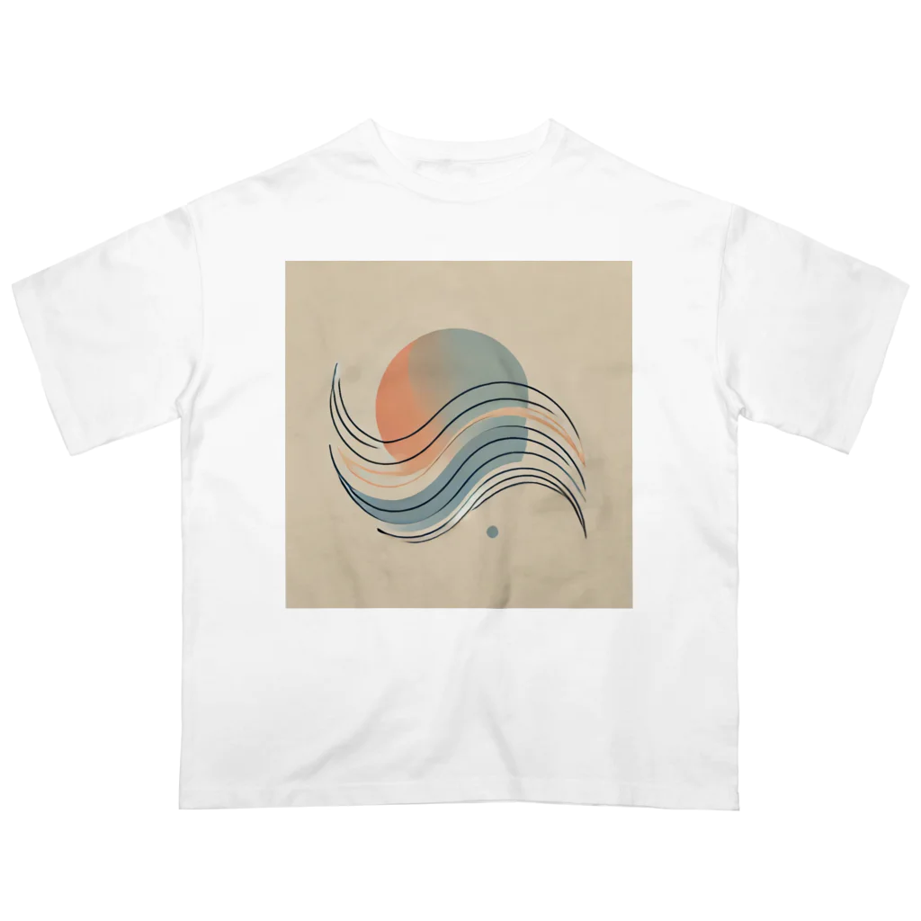 Goyaの風の流れ オーバーサイズTシャツ