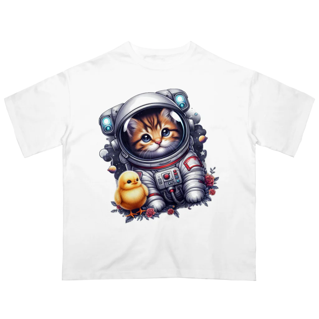 ichi_cocoの宇宙へお散歩 オーバーサイズTシャツ