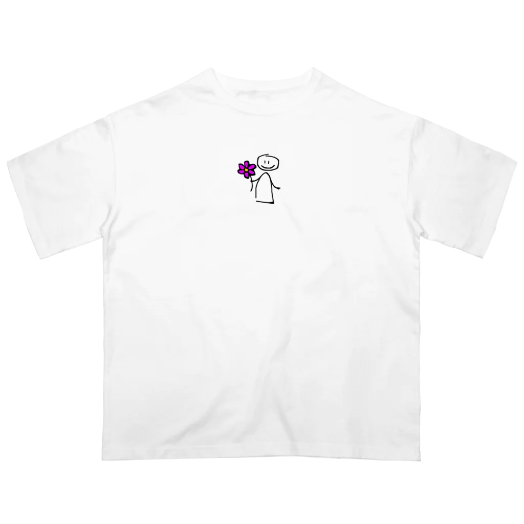 アンニュイの花プレ オーバーサイズTシャツ