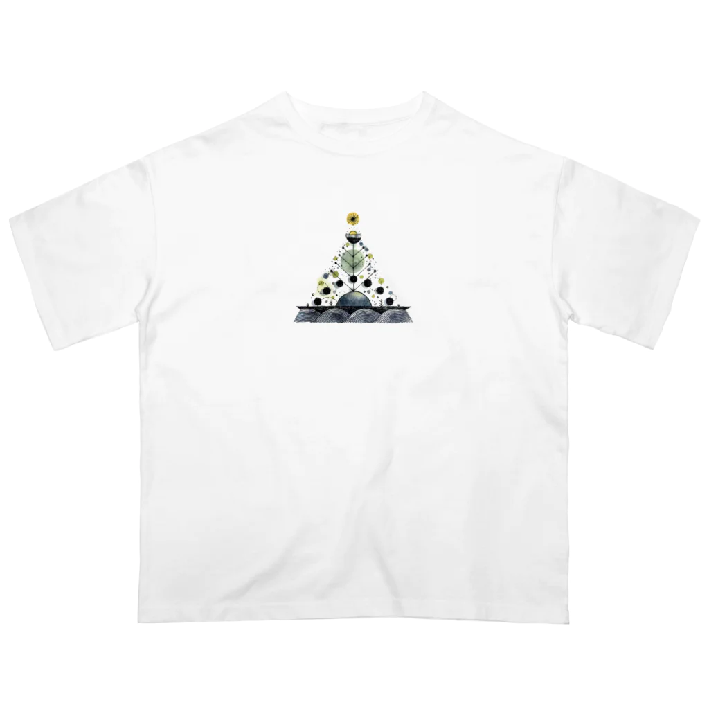 針金鳥の▲ オーバーサイズTシャツ