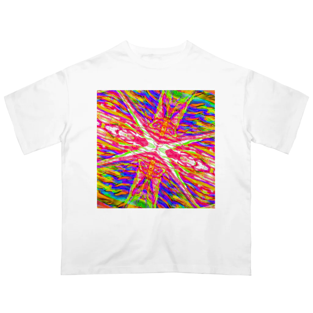 egg Artworks & the cocaine's pixの四門 オーバーサイズTシャツ