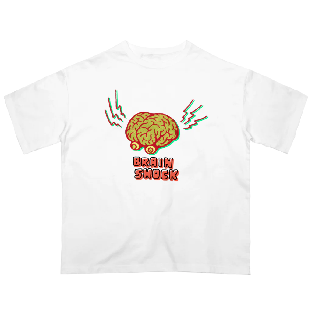 UETSUJI ShotaroのBRAIN SHOCK オーバーサイズTシャツ