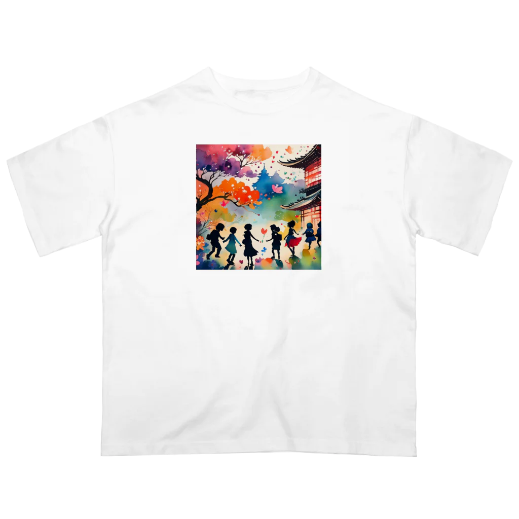 uemurachizzの桃源郷の遊び場 オーバーサイズTシャツ