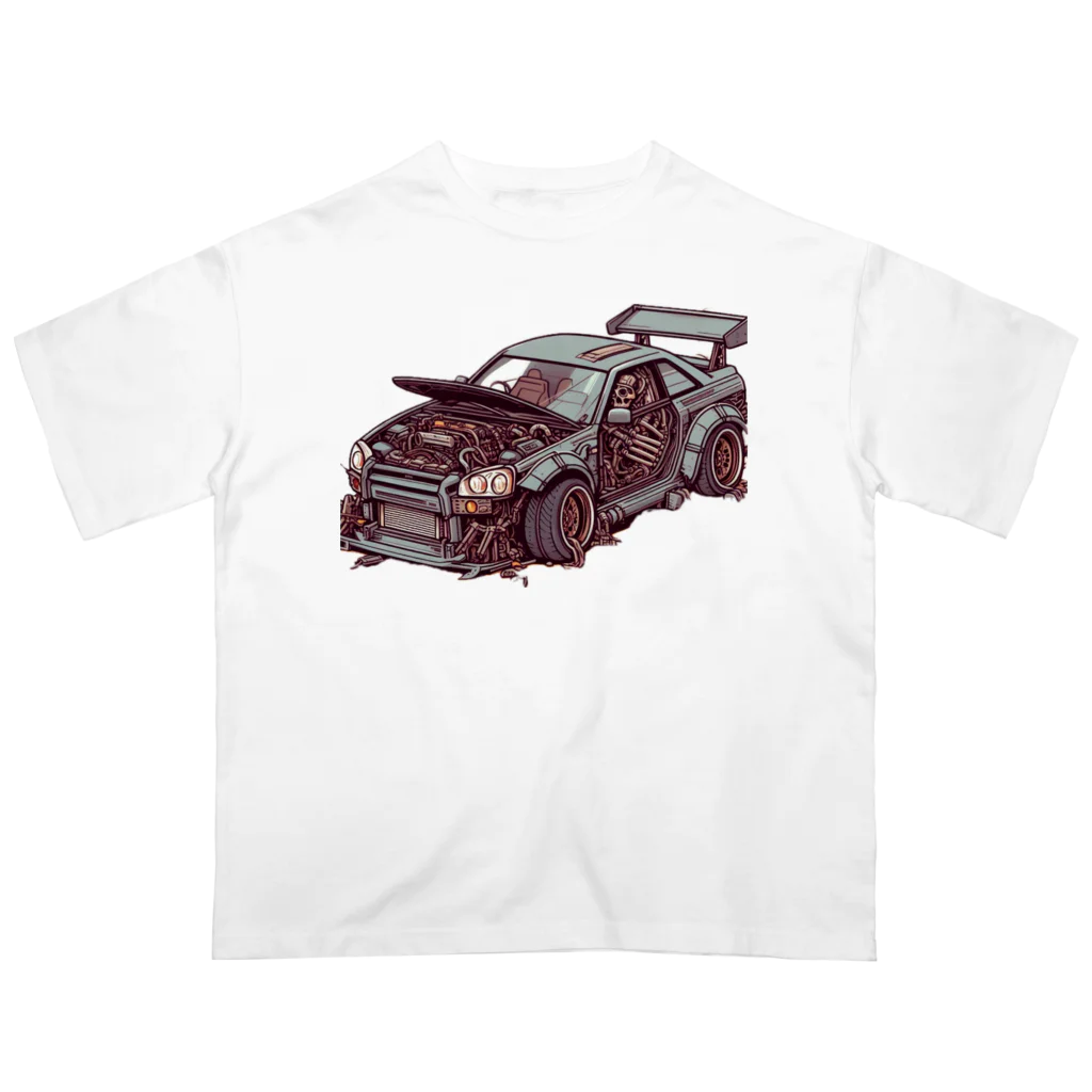 SaBATaNの車シリーズ3 Oversized T-Shirt