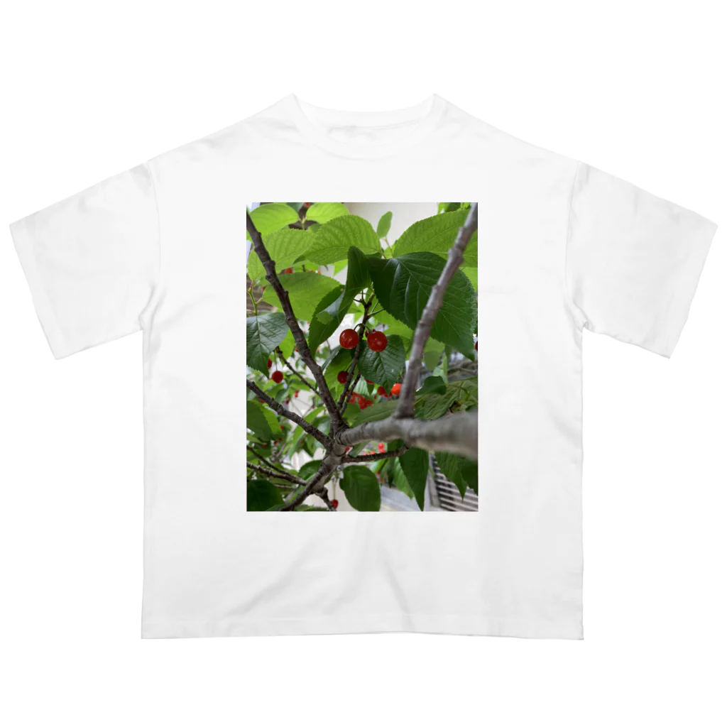 daikoku816のさくらんぼ🍒 オーバーサイズTシャツ