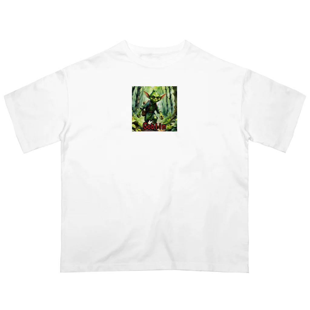 nkbg50のモンスターシリーズ（リアル）：ゴブリン Oversized T-Shirt