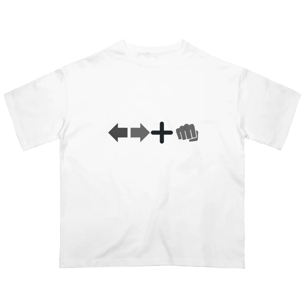 つなさん（TUNA SON）の必殺コマンド　人気格闘ゲーム Oversized T-Shirt