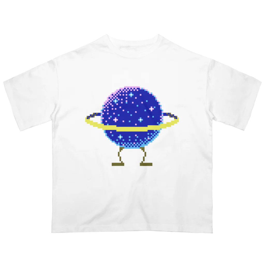 ドリルの惑星君 Oversized T-Shirt