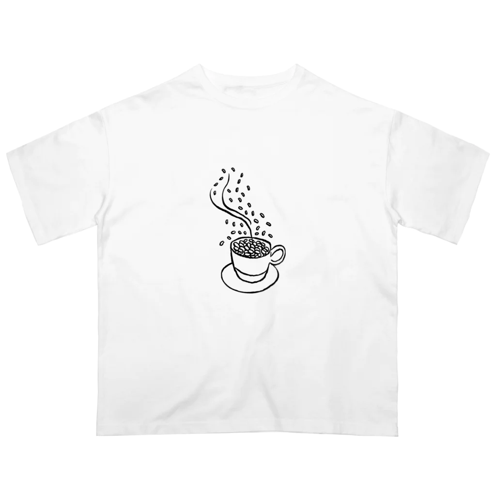 A-Kdesignのcoffee day① オーバーサイズTシャツ