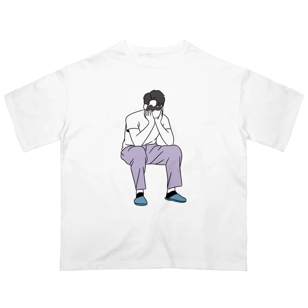 納豆ごはんのイケメンとお話し中 Oversized T-Shirt