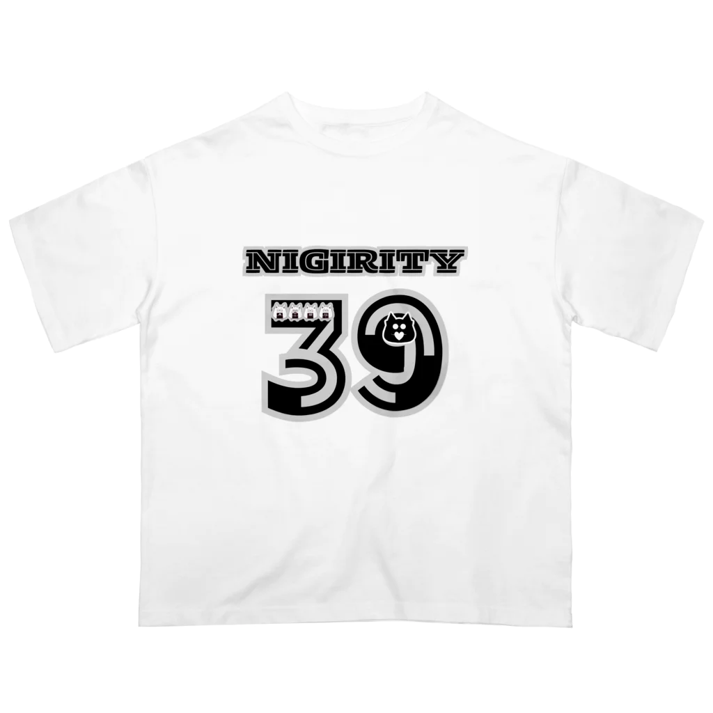 OmuNigiの39(ty)ニギリティ オーバーサイズTシャツ