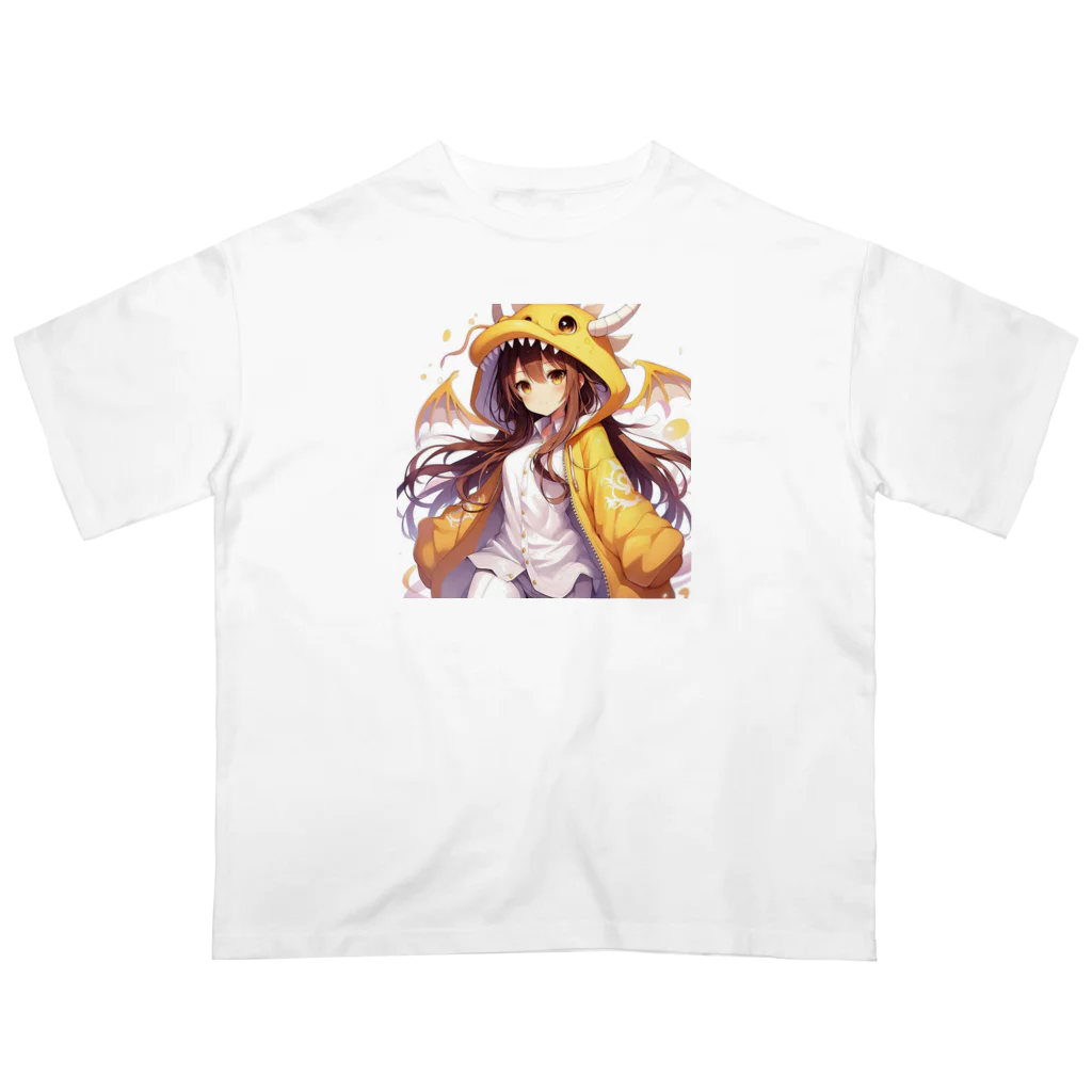 dramusumeの季節外れなドラ娘 オーバーサイズTシャツ