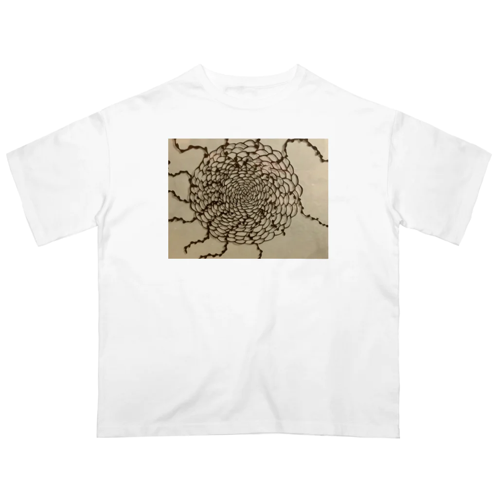 suikinleiの宇宙の花 Oversized T-Shirt