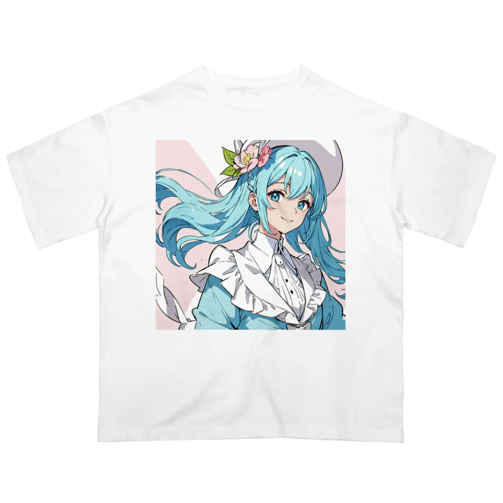 yozoraniyumeoの魔法貴族少女 Oversized T-Shirt