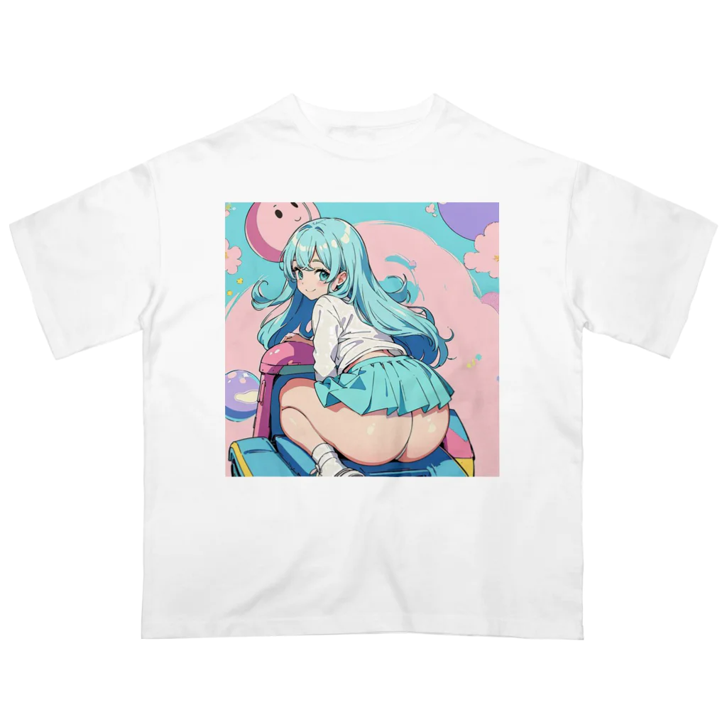 yozoraniyumeoの魔法戦車少女 オーバーサイズTシャツ