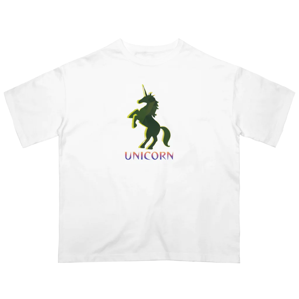 chan-takehaniのユニコーンシンボル Oversized T-Shirt