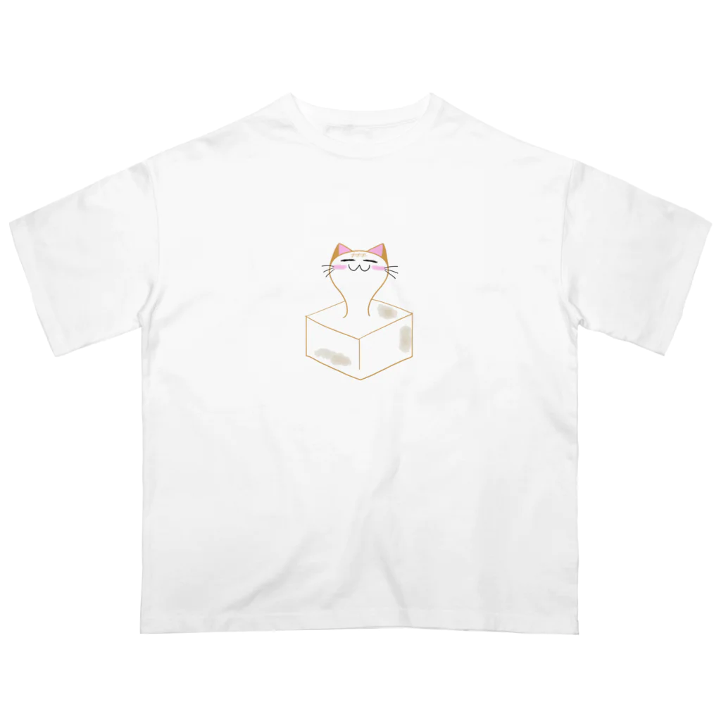 やーちゃグッズのニャンもっち オーバーサイズTシャツ