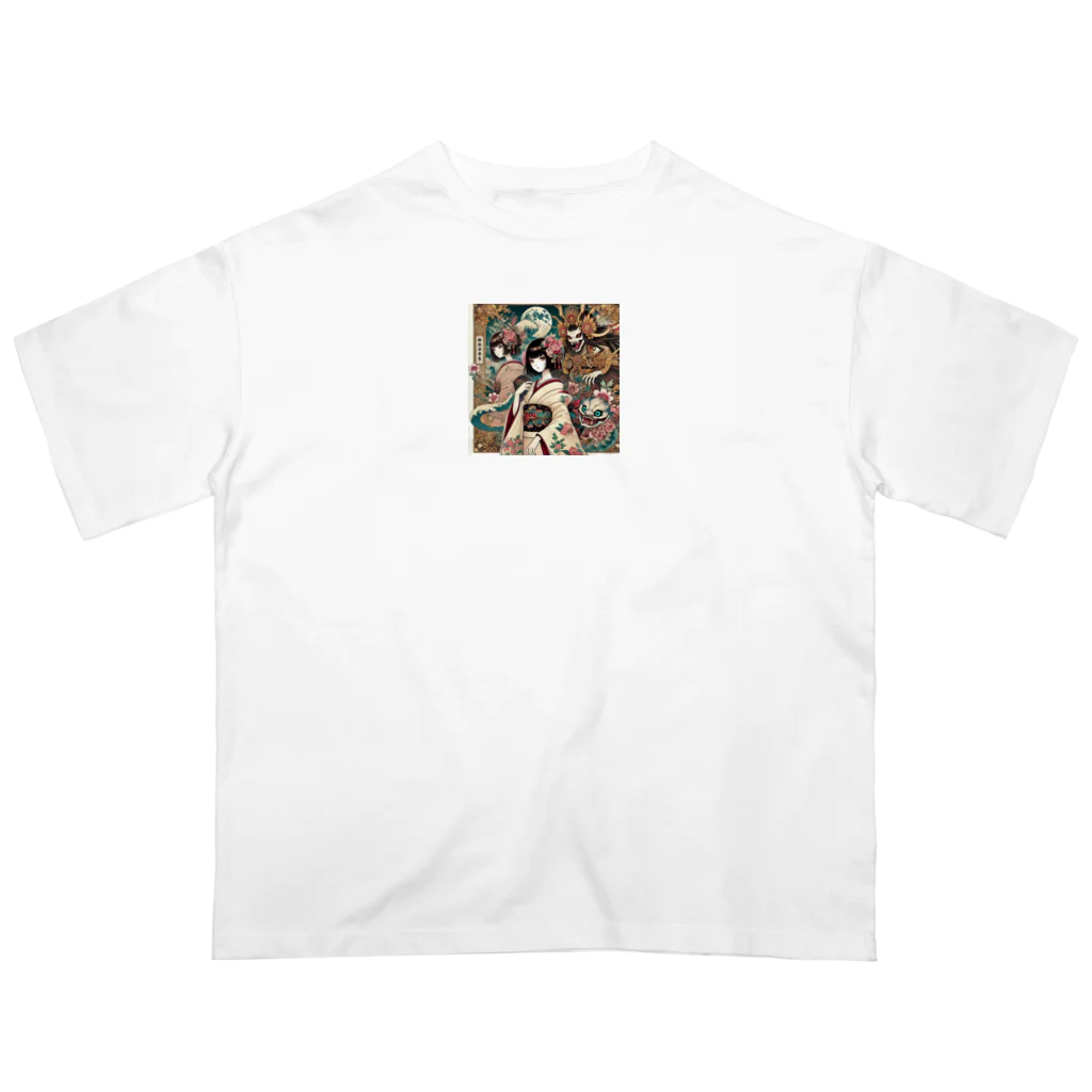 かるるんショップの少女と３つのしもべシリーズ Oversized T-Shirt