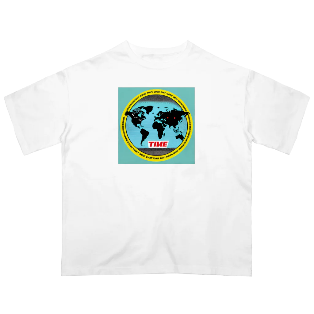 GoogleTamaniriyousuruのFuture world Oversized T-Shirt