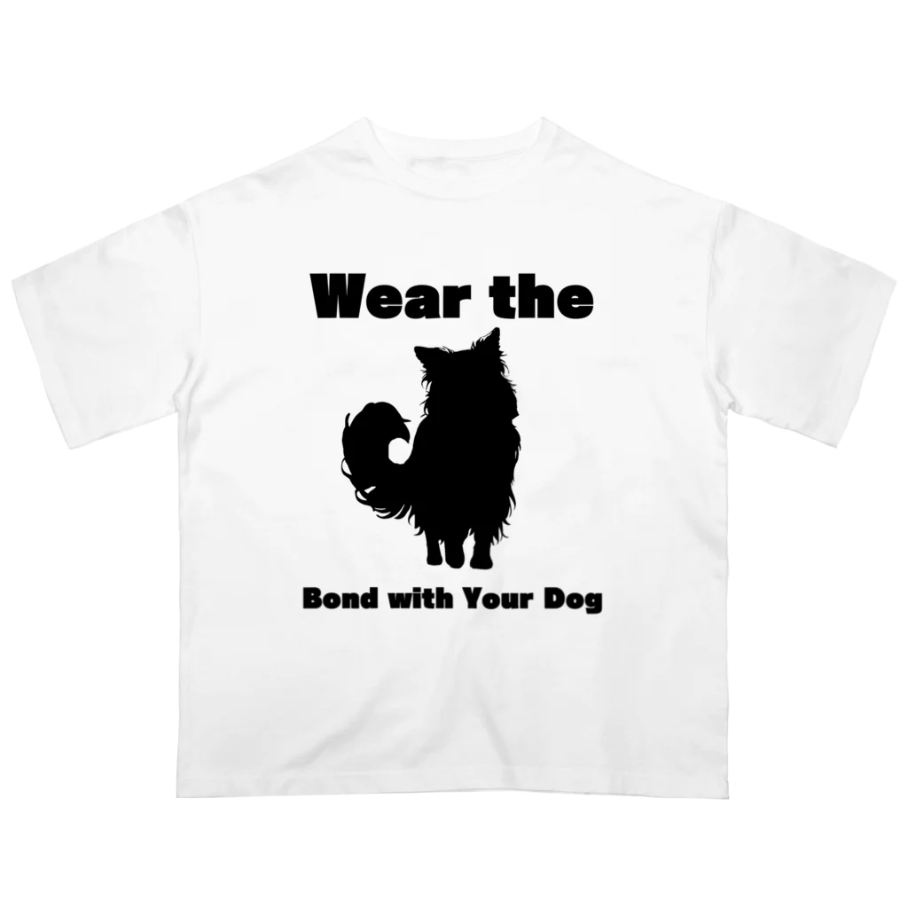 犬との日常物語 -All for Dogs Designed-の愛犬Tシャツ2 オーバーサイズTシャツ