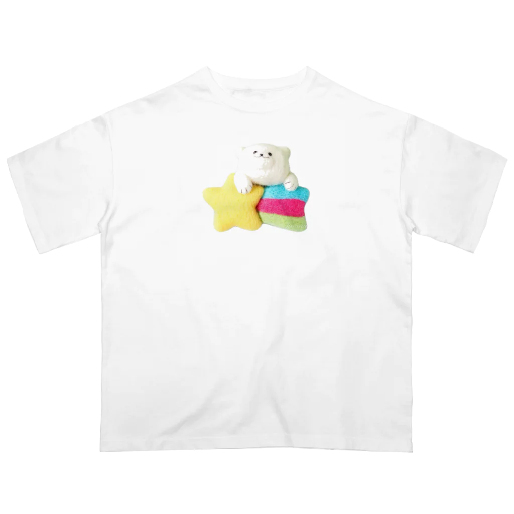 kumamia（くまみあ）の流れ星2024ver. Oversized T-Shirt