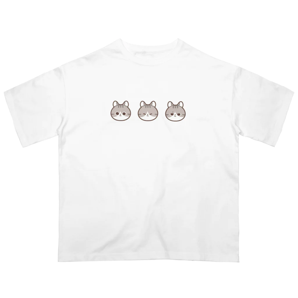 まるうのにゃんこ(ｱﾒﾘｶﾝｶｰﾙ) Oversized T-Shirt