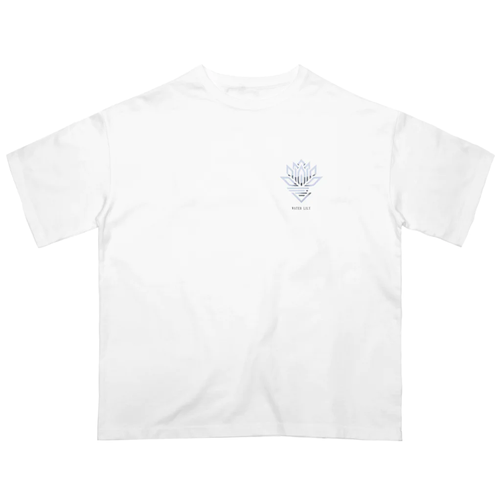 睡蓮✿のWATER LILY Oversized T-Shirt