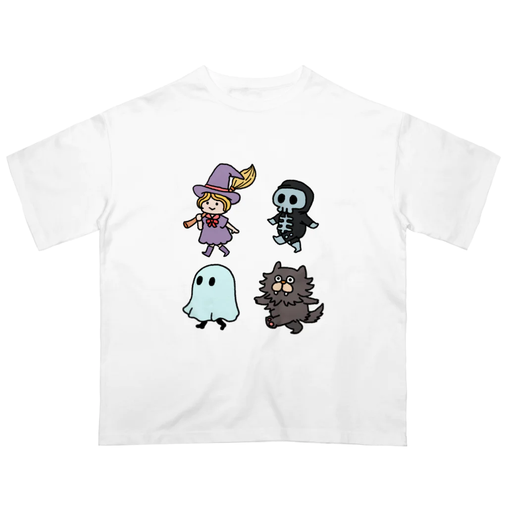Kizu HarumaのHalloween parade Oversized T-Shirt