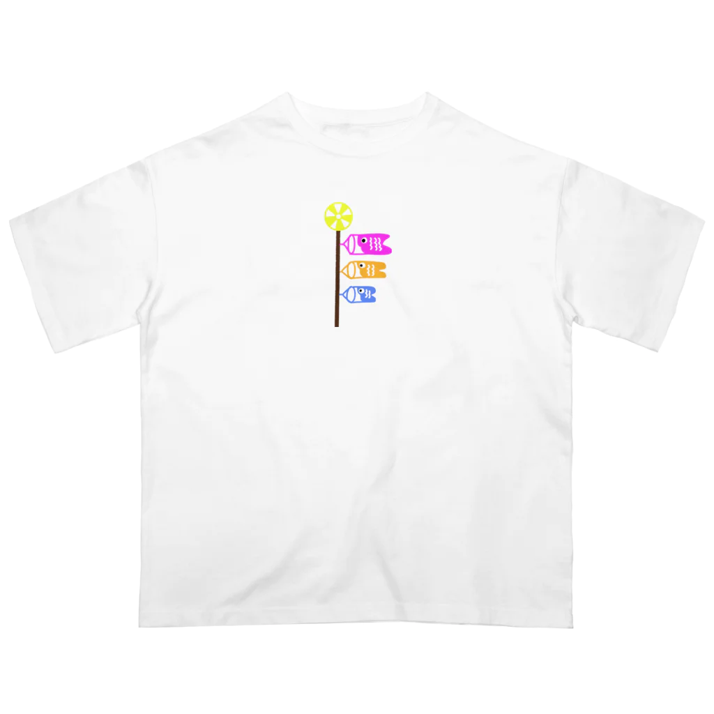 isaisaiisaaのカラフルこいのぼり オーバーサイズTシャツ