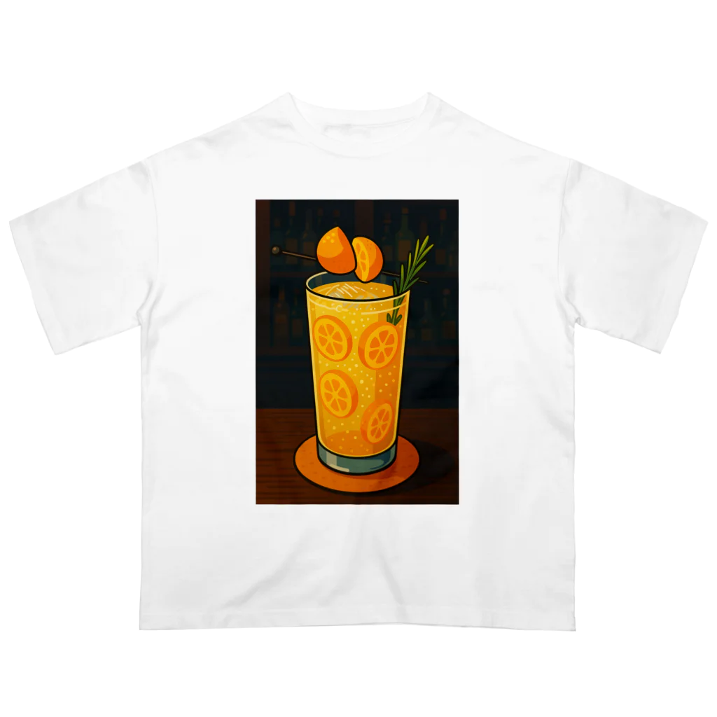 Bar_kashのキンカンTシャツ Oversized T-Shirt