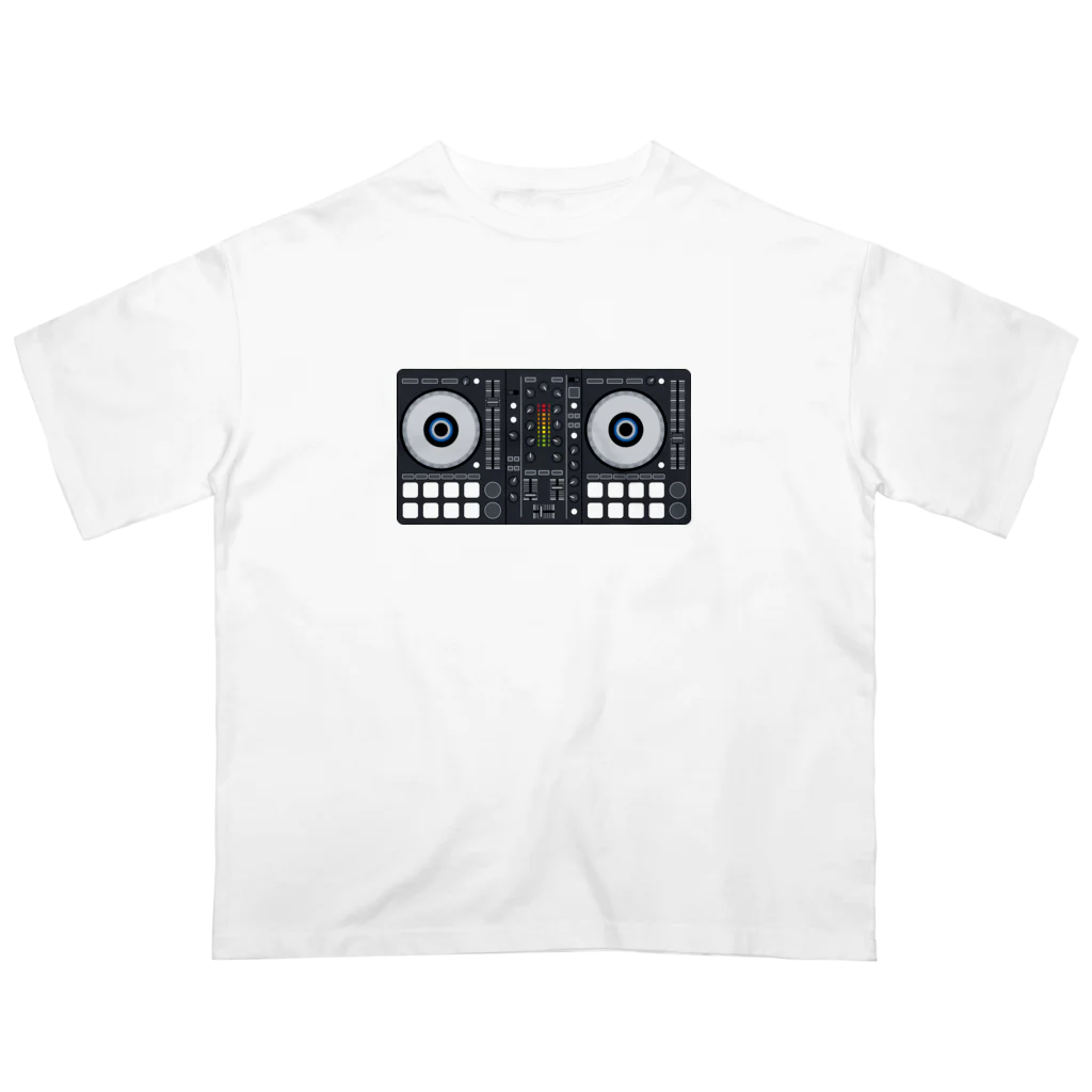 kimchinのシンプルなDJコントローラーのイラストです! Oversized T-Shirt