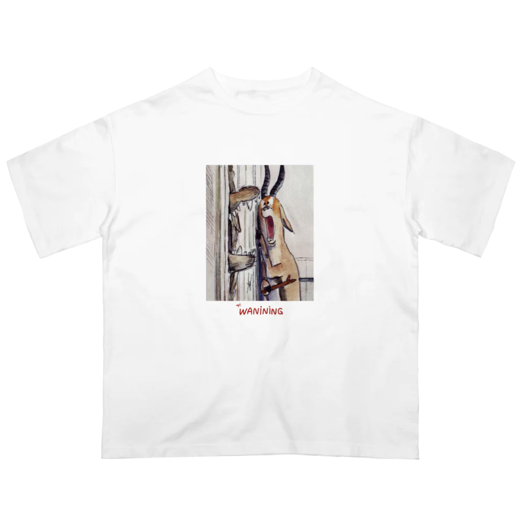 あめみやのTHE WANINING Oversized T-Shirt