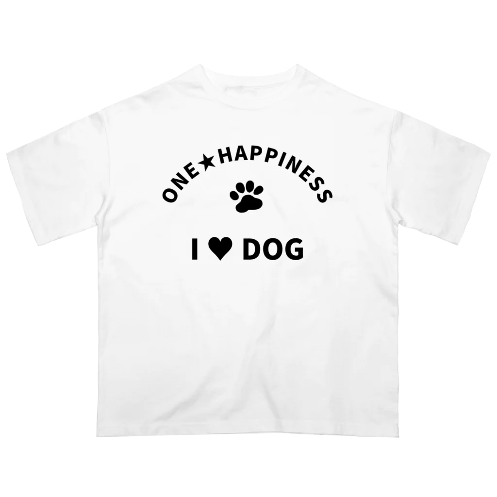 onehappinessのI LOVE DOG　ONEHAPPINESS Oversized T-Shirt