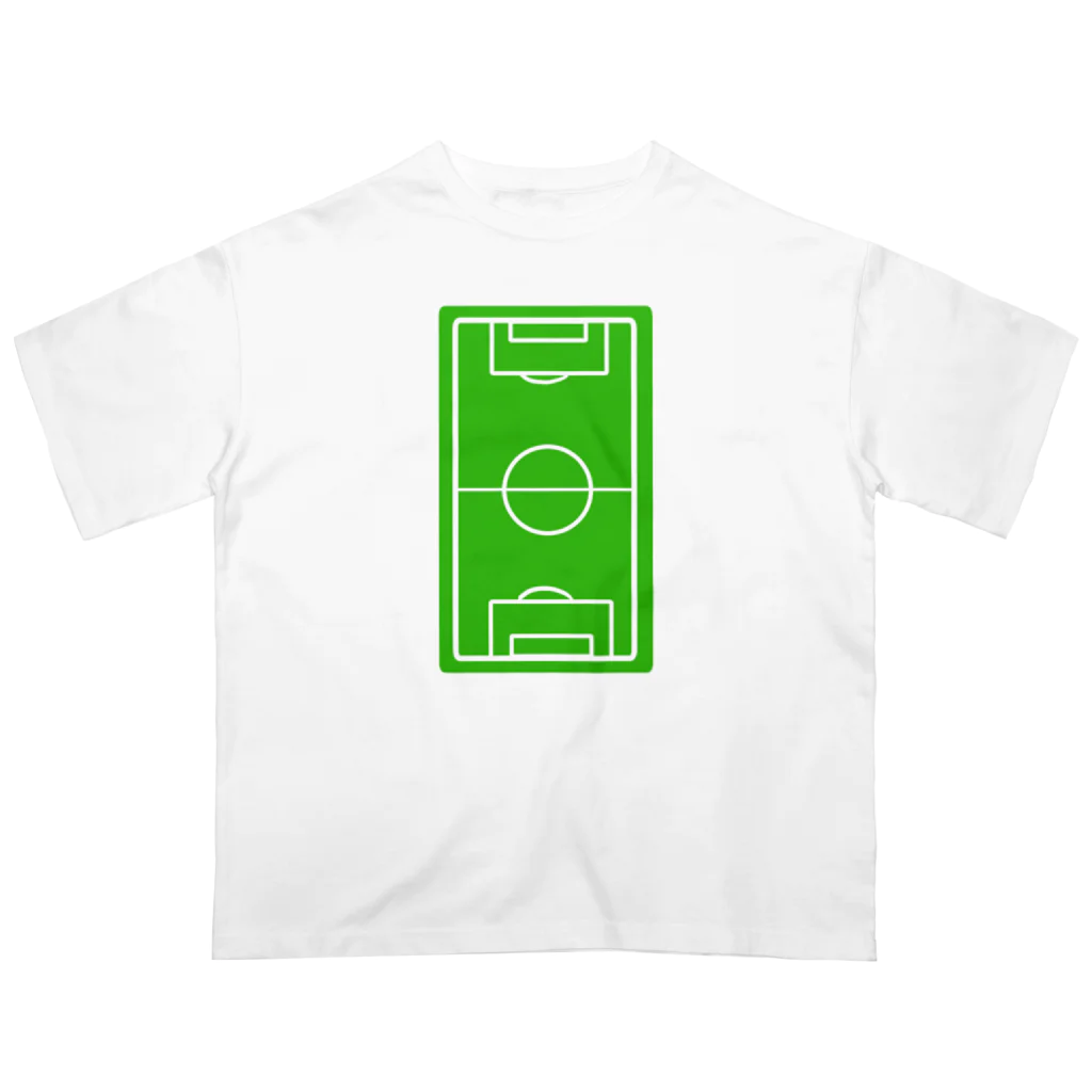 happy_25chanのサッカーコート柄スマホケース（iPhone 7/8） Oversized T-Shirt