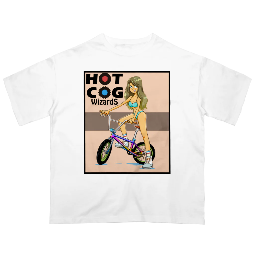 nidan-illustrationのHOT COG オーバーサイズTシャツ